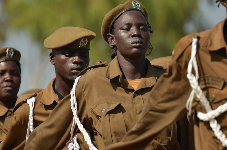 The South Sudanese Army constantly tackles conflict.