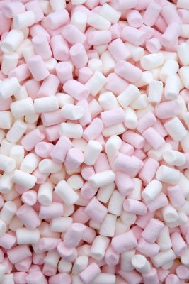 Shmoo Pink & White Micro Marshmallows